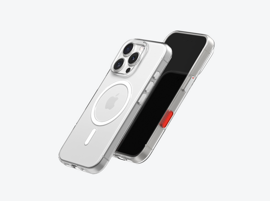 Flat iPhone 16 Clear Case with Magnetic