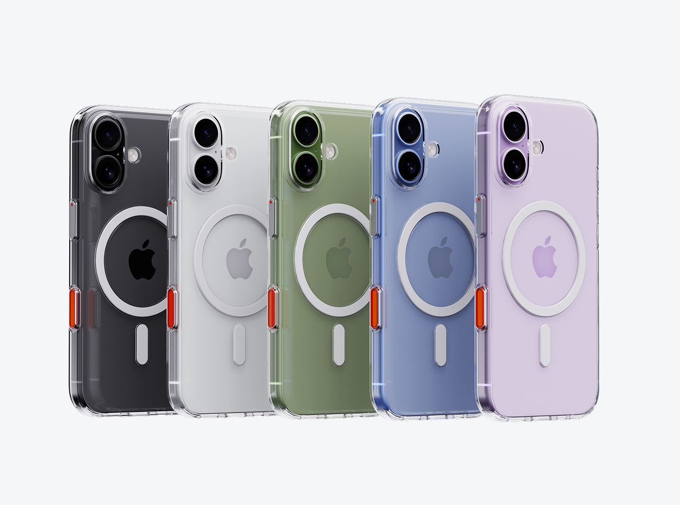 FLAT iPhone 17 Clear Case with Magnetic